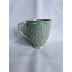 Lenox French Peerle Mug Seafoam Green